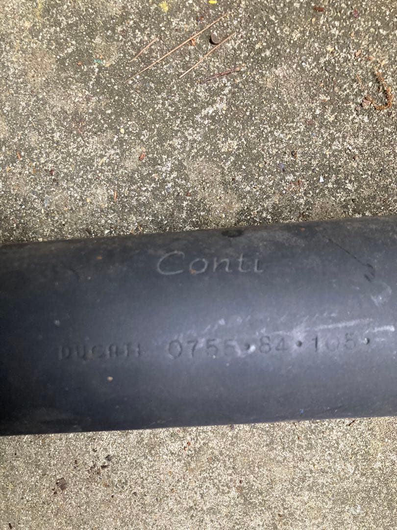 ドゥカティ　コンチマフラー　2本セット　　ducati conti