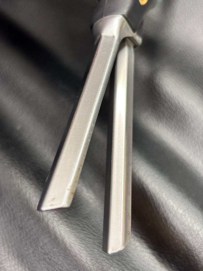 超美品　LENZ α-8レンツアイロン クシ目　5角8㎜　理容アイロン