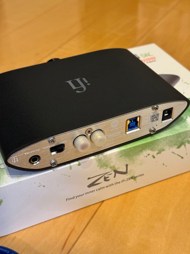 iFi Audio ZEN DAC MQAフルバランス USB-DAC 美品