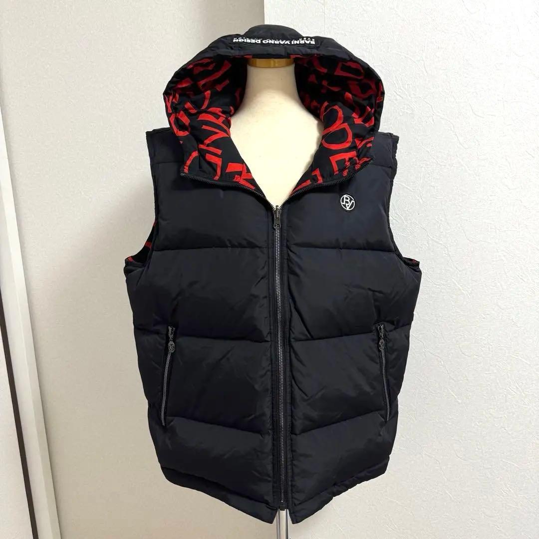 【BARNI VARNO】バーニヴァーノL ダウンベスト リバーシブル