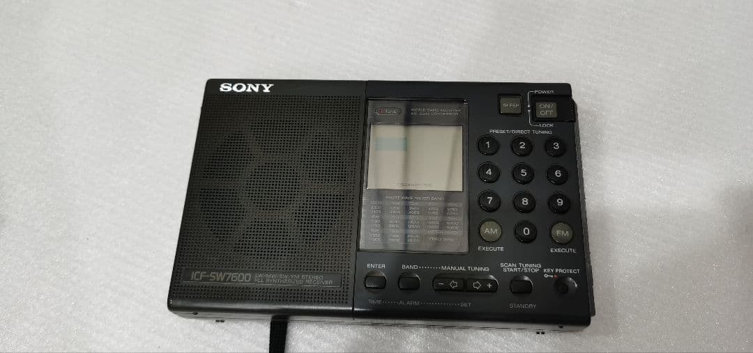 SONY 　ICF-SW7600 ラジオ　ケース付き
