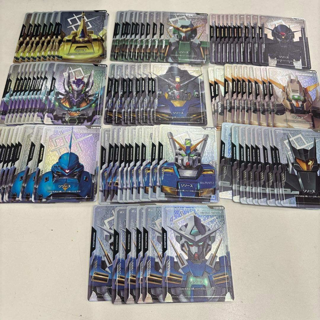ガンダムカードゲーム リソースカード C＋ パラレル 95枚セット