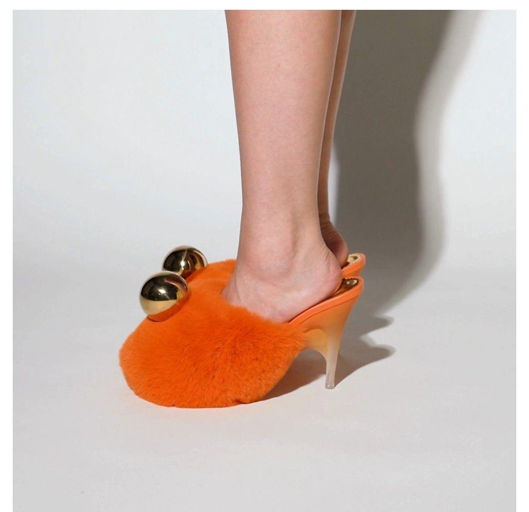 極美品　YELLO　GINGER MULES Mサイズ