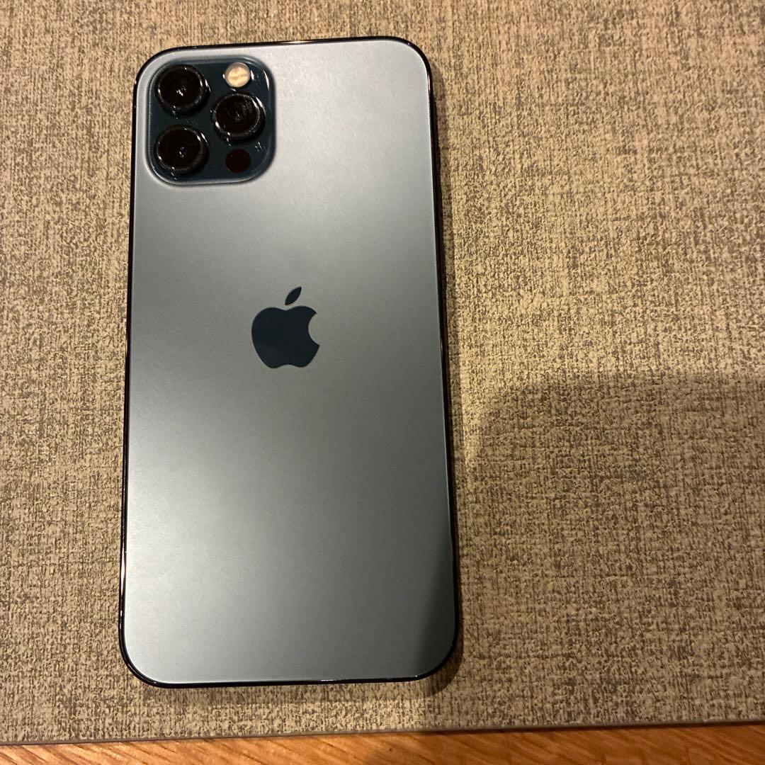 最終値下げ　iPhone12pro パシフィックブルー 箱(充電)付き　128