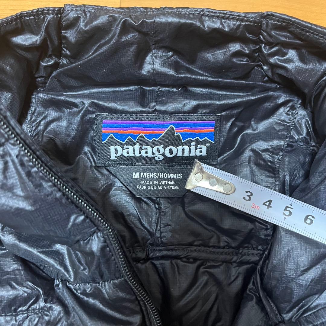 patagonia 2019F マイクロパフベスト ブラック 企業ロゴ