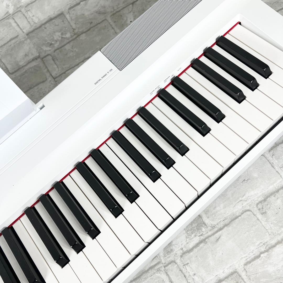 Yamaha ヤマハ P-125 ホワイト 88鍵 電子ピアノ