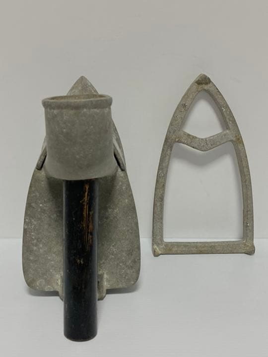 アンティーク 炭火アイロン レトロ 【中古】