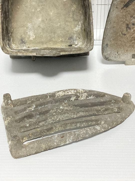 アンティーク 炭火アイロン レトロ 【中古】