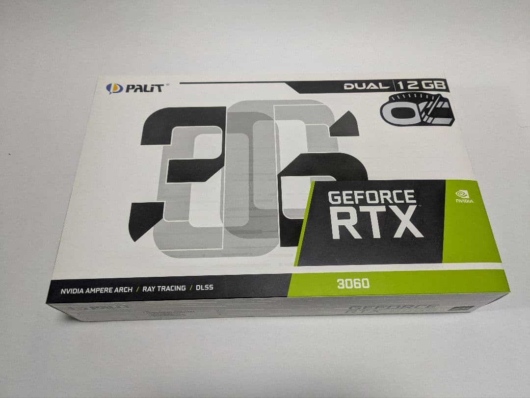 グラフィックボード・グラボ・ビデオカード PALIT GeForce RTX 3060 Dual OC 12GB