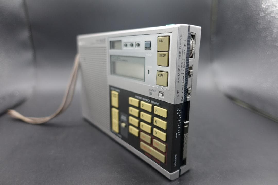 ソニー ICF7600D PLLシンセサイザー・レシーバー 純正ACアダプター付