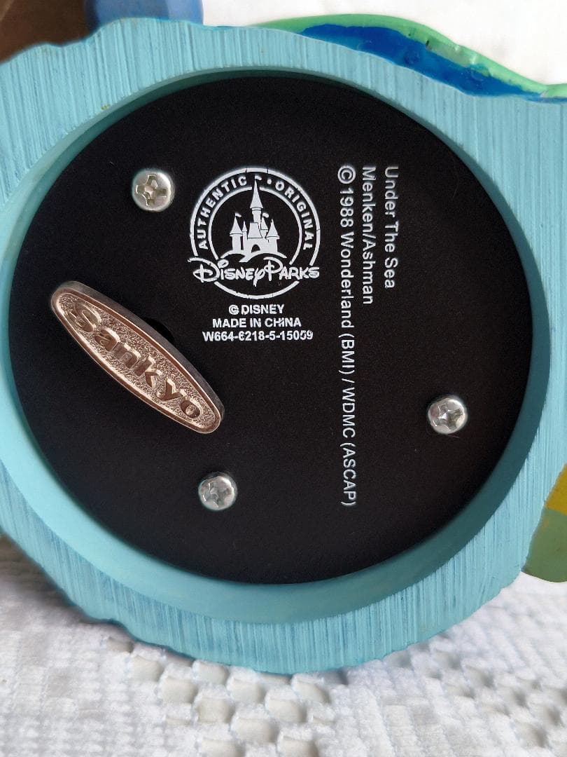 S*i様 【訳アリ】アリエル　オルゴール　公式フィギュア　アメリカ製　海外パーク