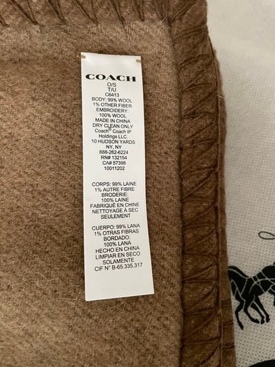 COACH＊毛布