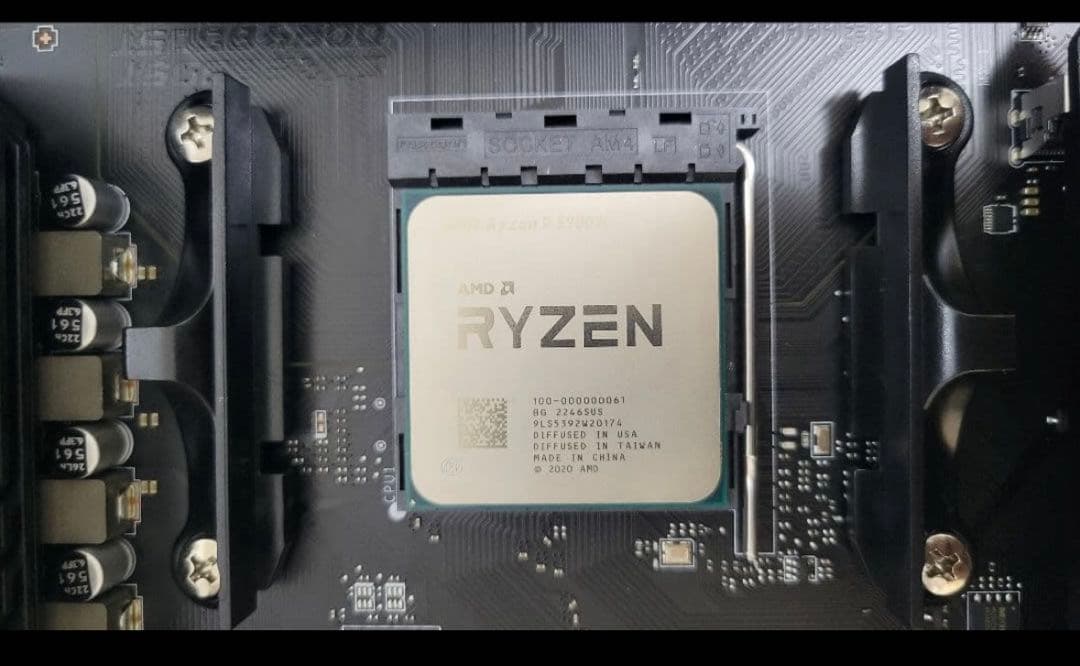 AMD Ryzen5900XMSI B550Corsaiメモリ+gtx 1080
