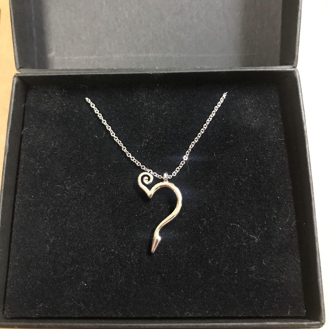 HYDE 非売品 シルバーカラーhロゴネックレス