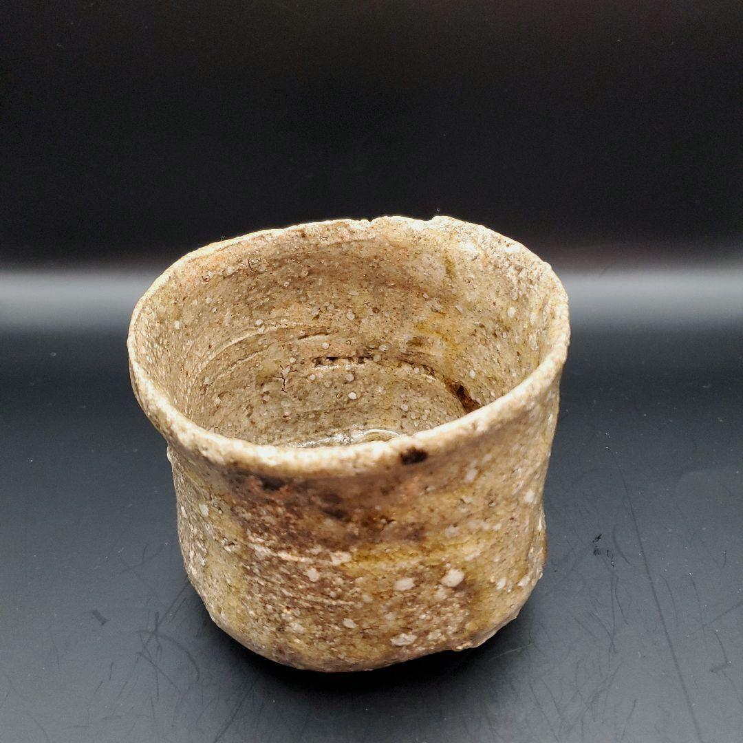 FROM JAPAN　杉本立夫　泥牛　伊賀ゆがみ茶碗　大吉