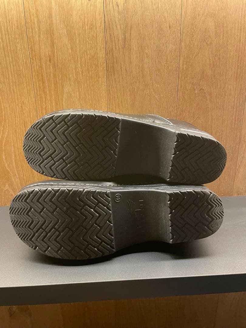 十*e様 ダンスコ メンズ　44 ワイドフィット ブラック クロッグサンダル