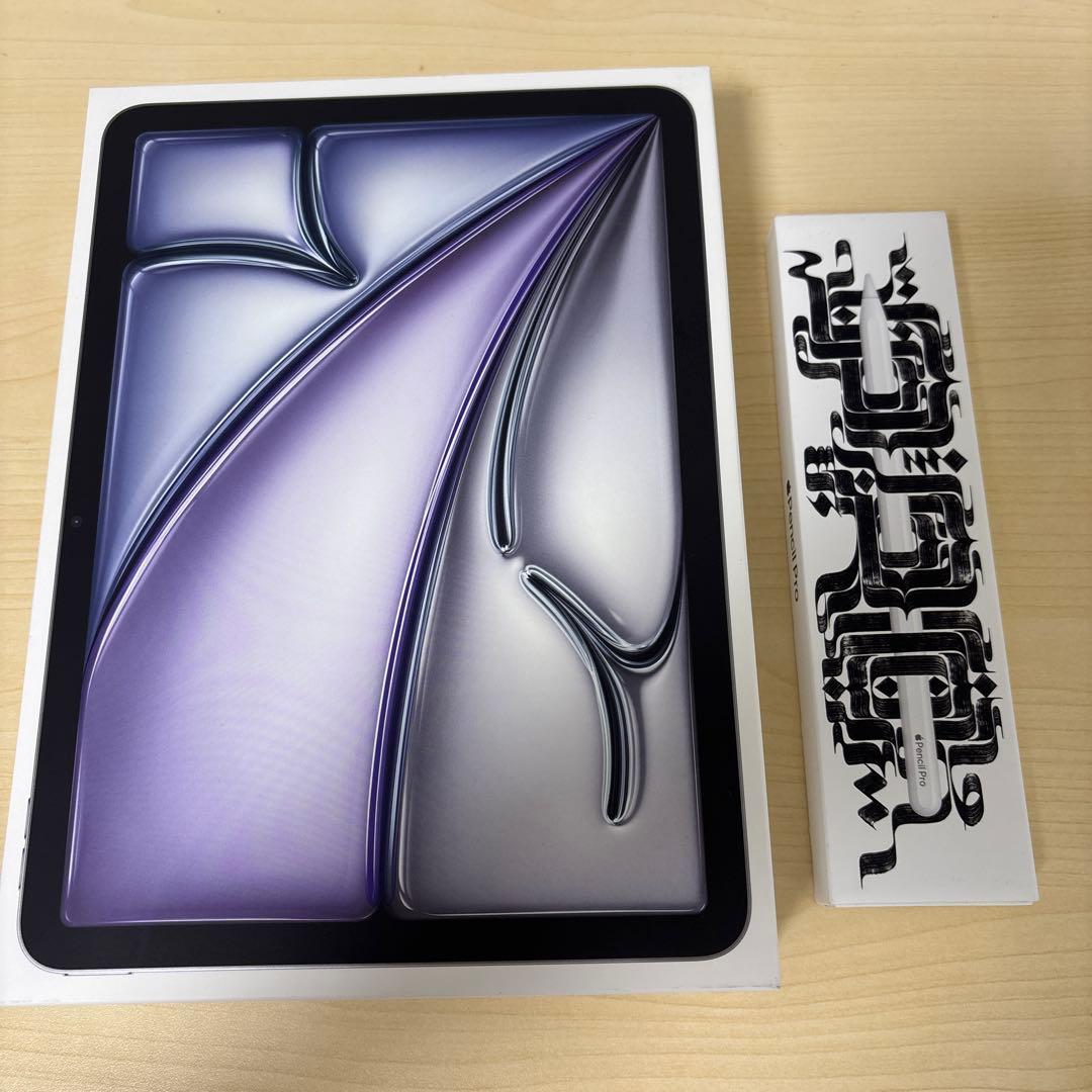iPad本体 iPad Air M2 128GB & Apple pencil pro