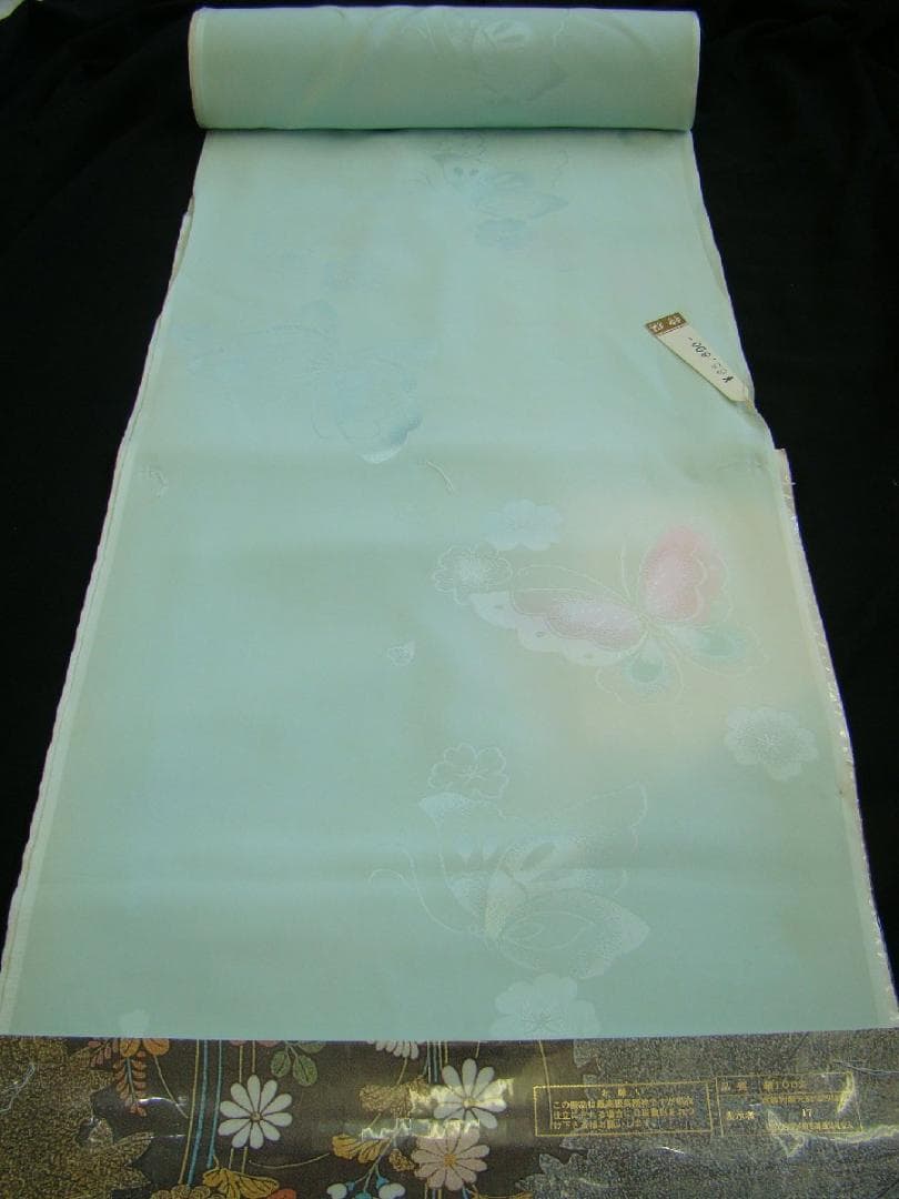 新品 裄71cm 振袖用 極上 倫子地 長襦袢 反物 正絹18.0ｍ Gｓ935