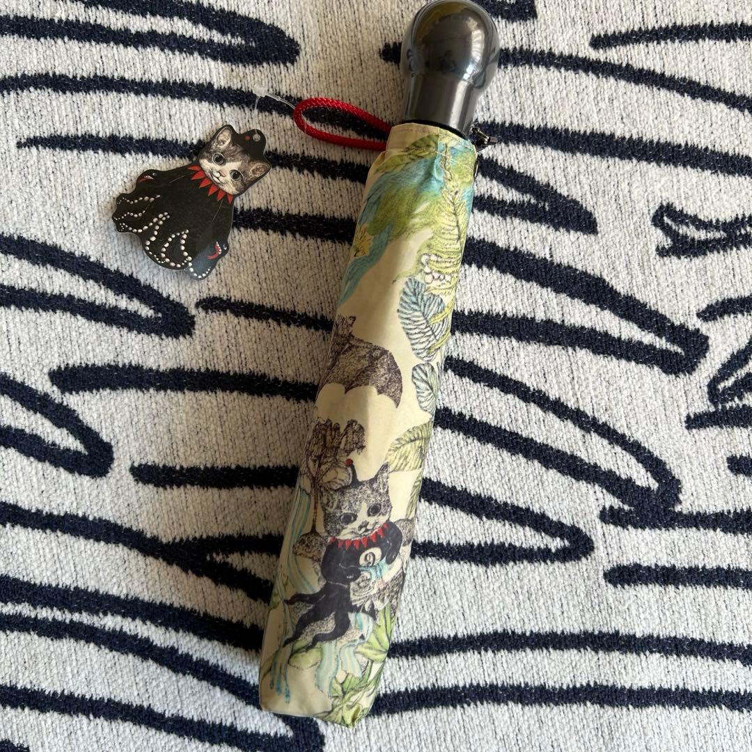 【新品】ヒグチユウコ　折りたたみ傘　ギュスターヴくん