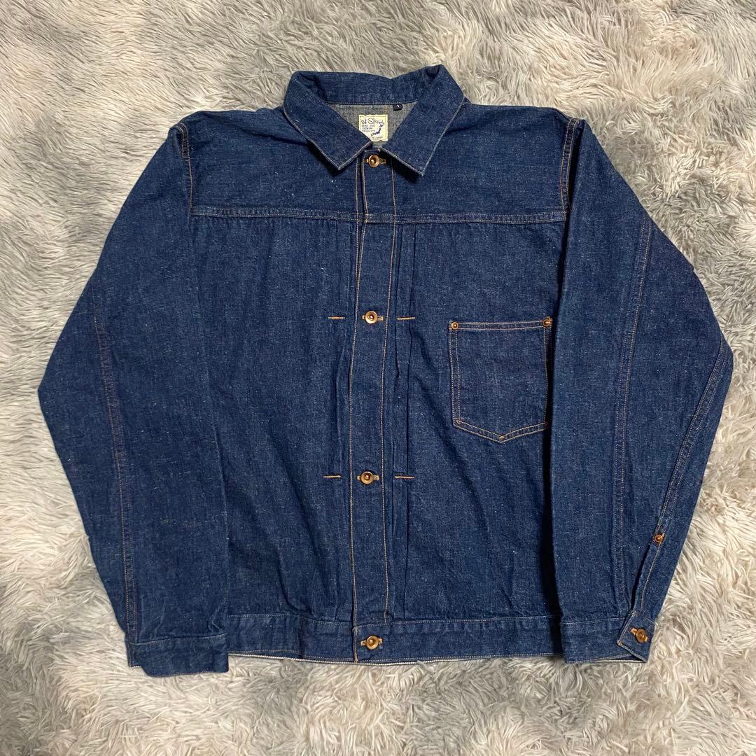 【極美品/大戦モデル】orSlow 40's デニムジャケット 1st 4ボタン