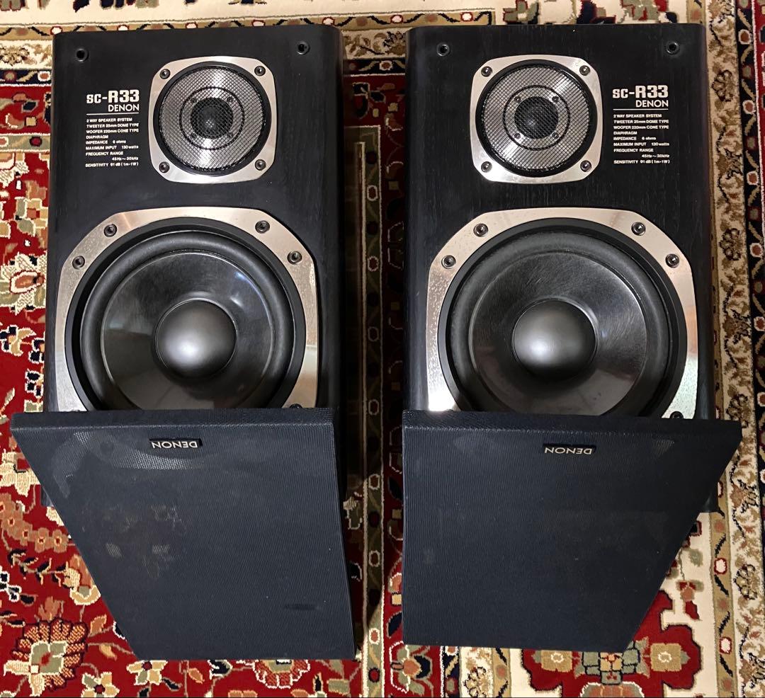 【中古品】DENON SC-R33 スピーカー
