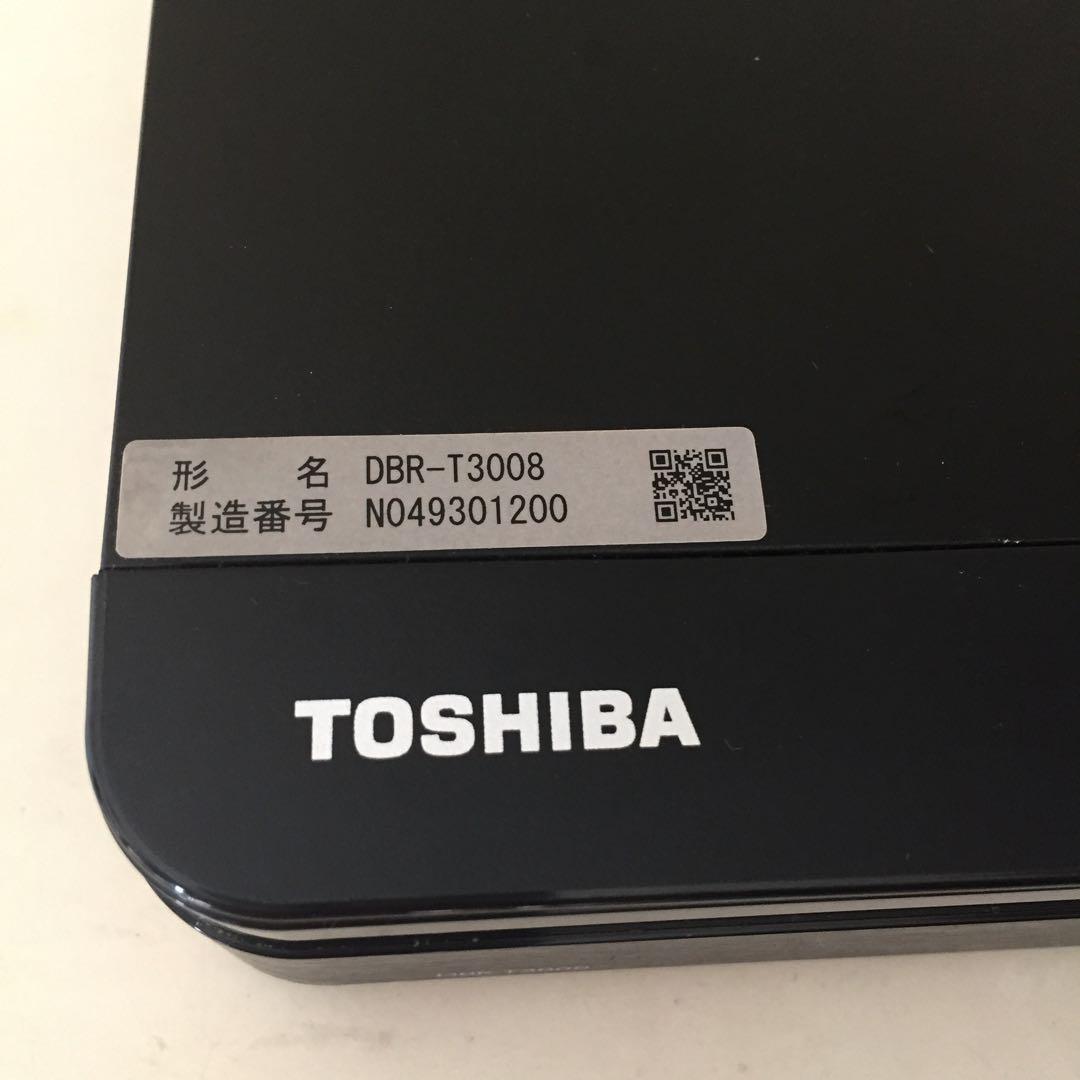 【ジャンク】TOSHIBA REGZA DBR-T3008 3TB 3番組録画