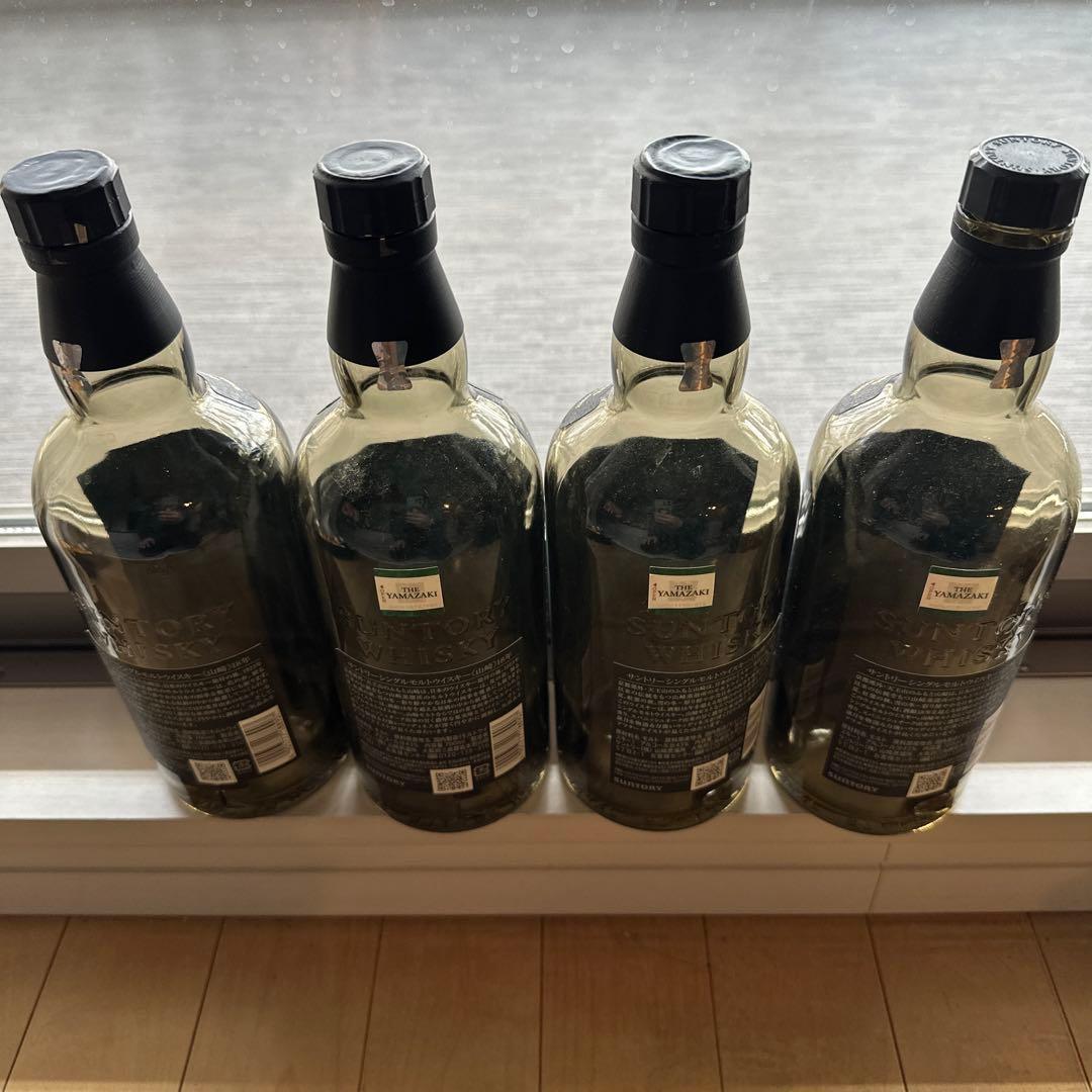 山崎18年　12本　空瓶