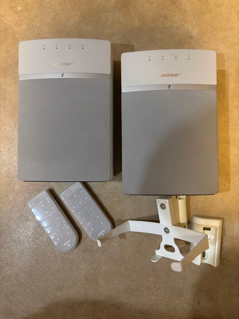 2台セットBOSE soundtouch10 リモコン2個 + 壁掛けブラケット