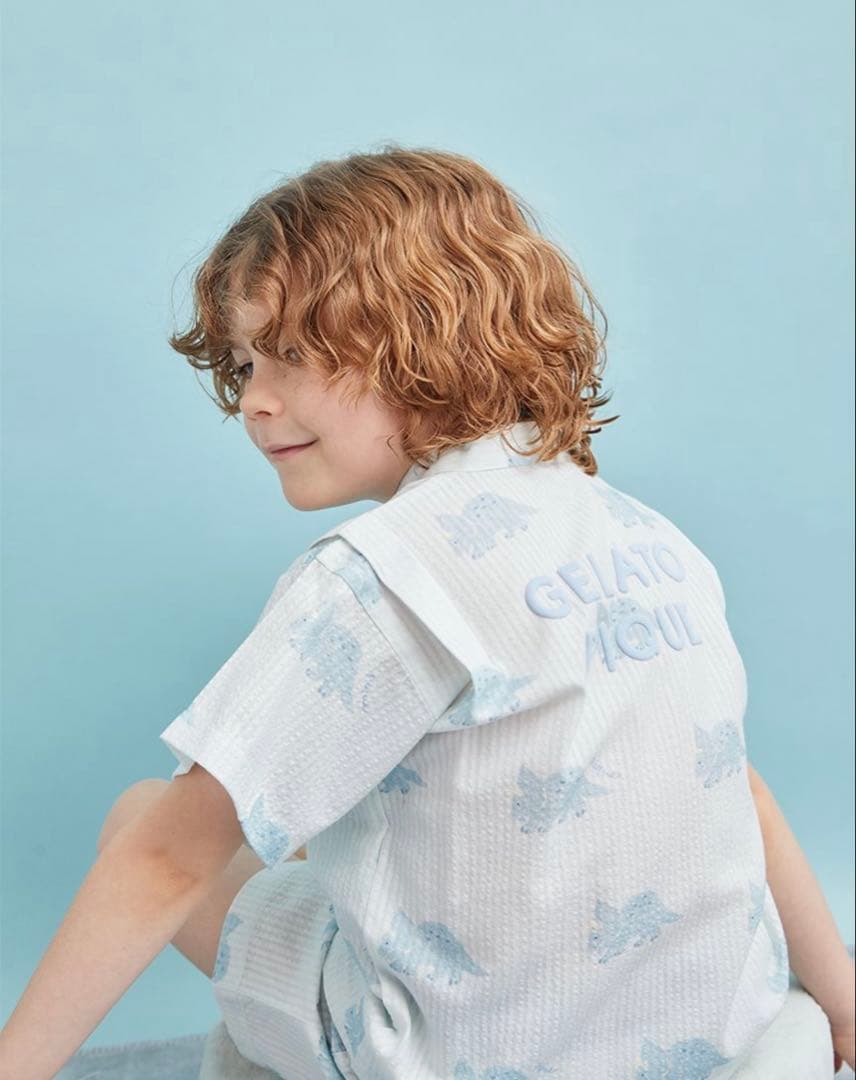 m*a様 ジェラートピケ♪甚平　子供服⭐︎