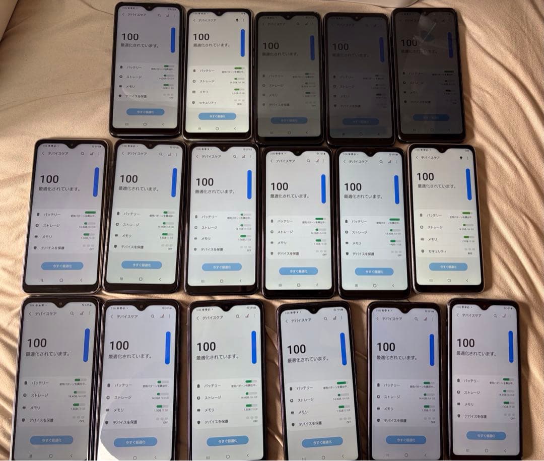 GALAXY A21 カラー3種類初期化済み35個docomo2