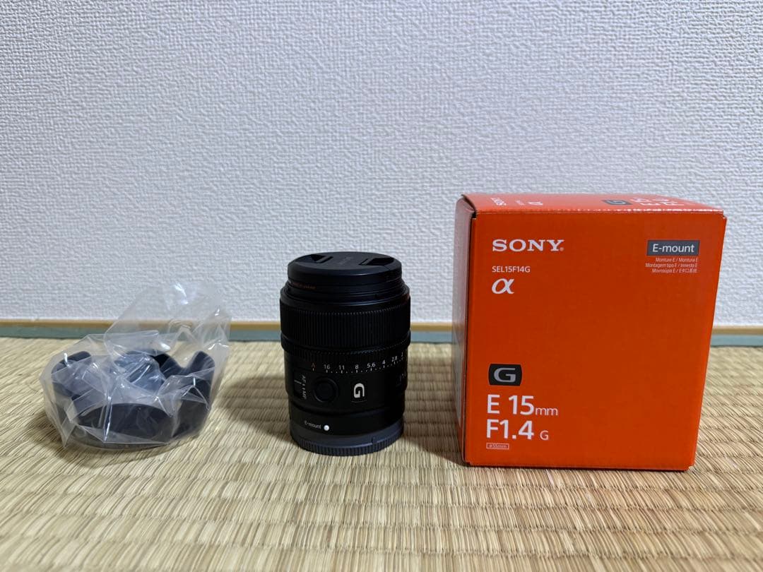 E15mm F1.4G SEL15F14G SONY Eマウント 単焦点レンズ