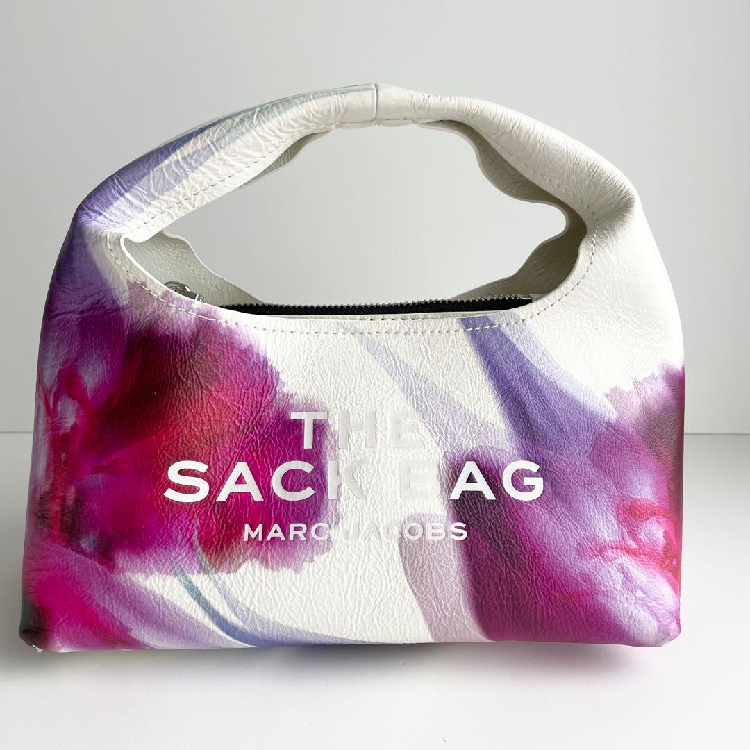 マークジェイコブス ハンドバッグ サックバッグ フローラル ほぼ新品