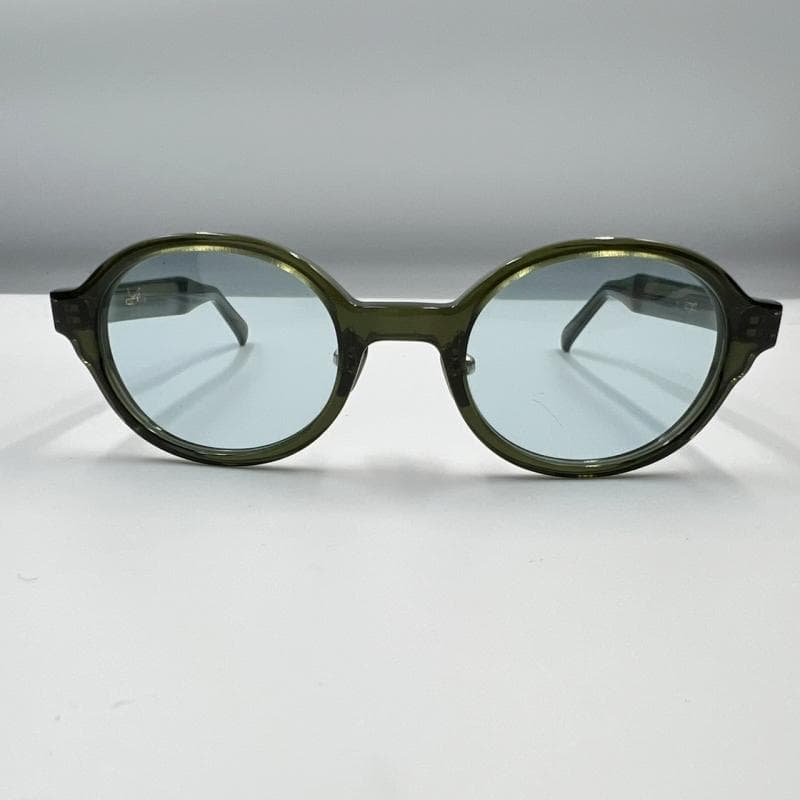 美品 kearny サングラス Jarrett 度なし クリアグリーン