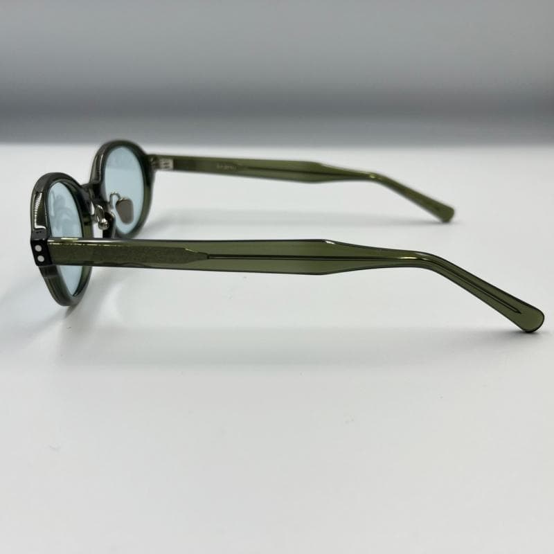 美品 kearny サングラス Jarrett 度なし クリアグリーン