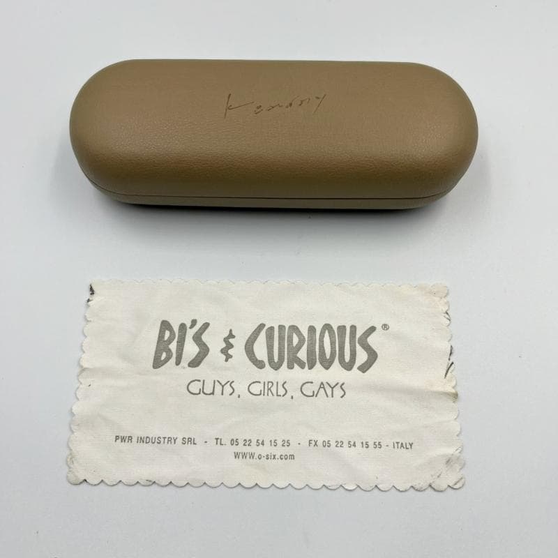 美品 kearny サングラス Jarrett 度なし クリアグリーン