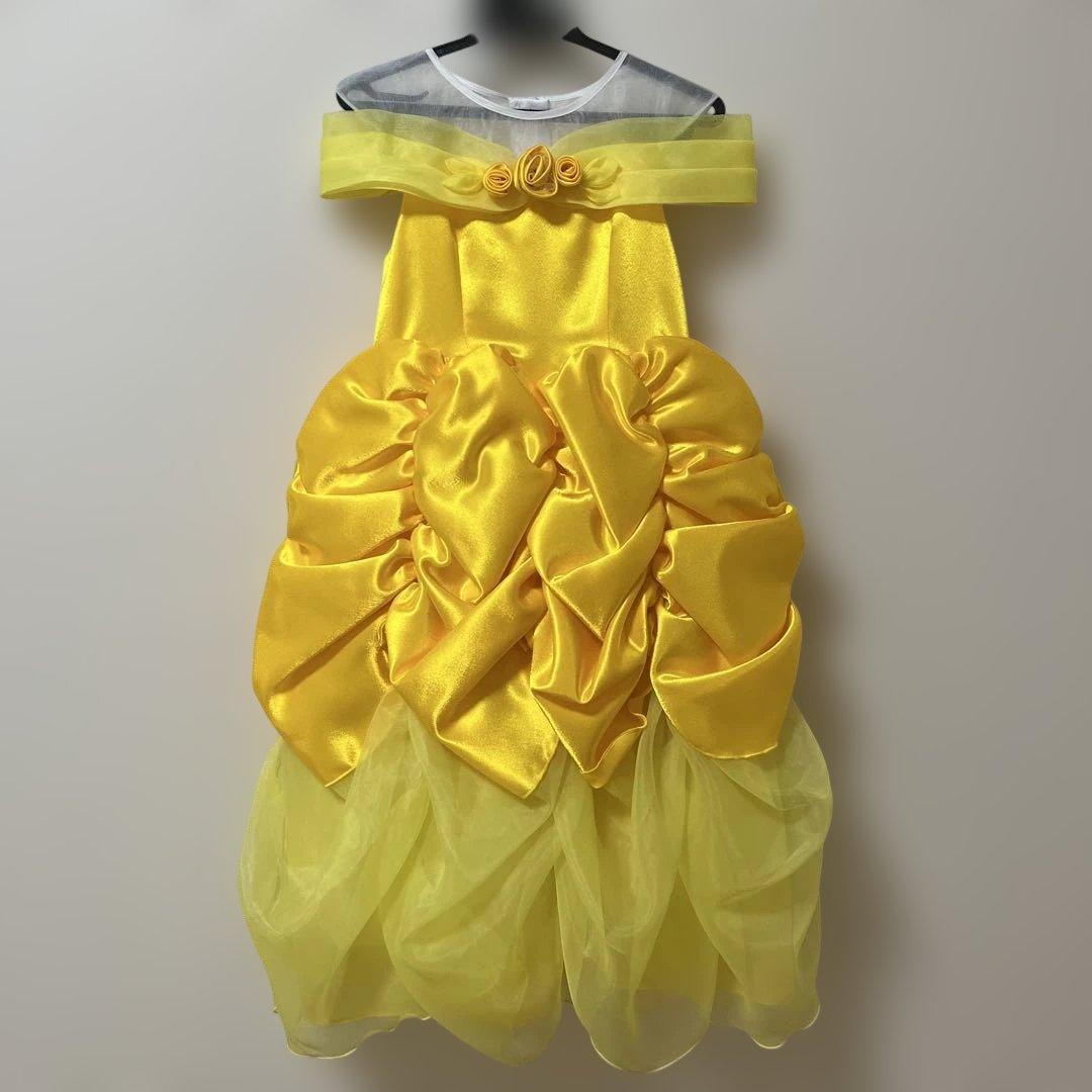 ビビディバビディブティック ベル ディズニー 黄色 ドレス