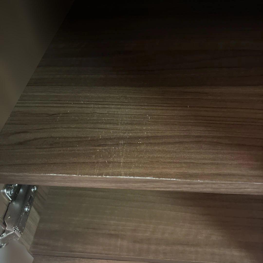 o*e様 大塚家具　食器棚 ガラス扉 3引き出し たのめる便込み