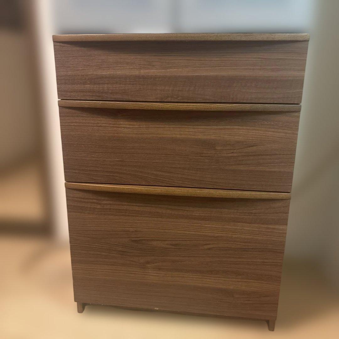 o*e様 大塚家具　食器棚 ガラス扉 3引き出し たのめる便込み