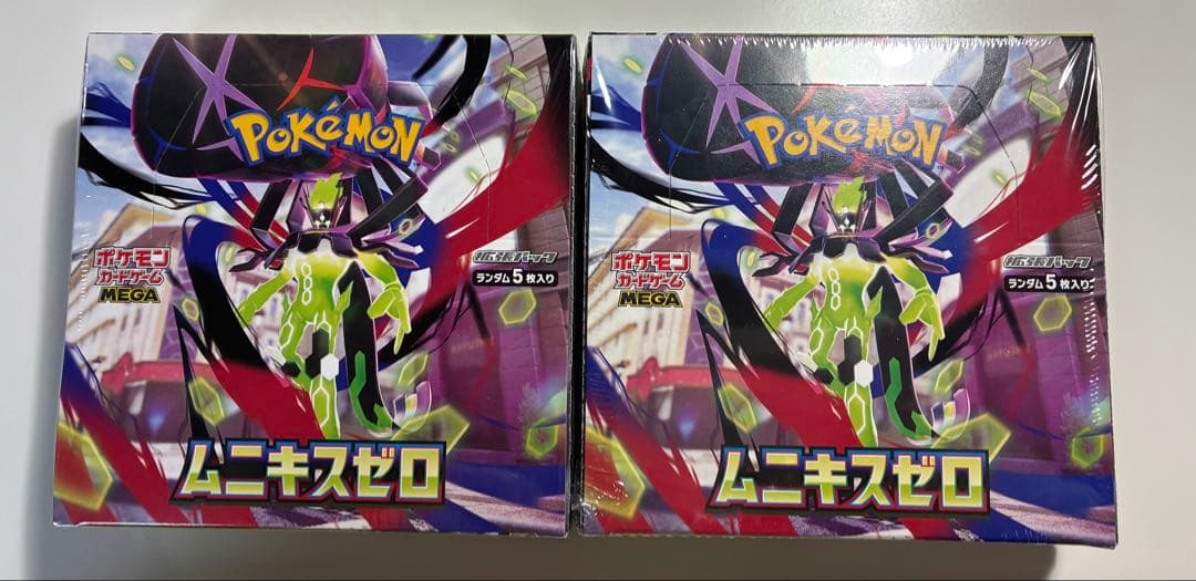 ポケモンカード ムニキスゼロ シュリンク付き 2BOX