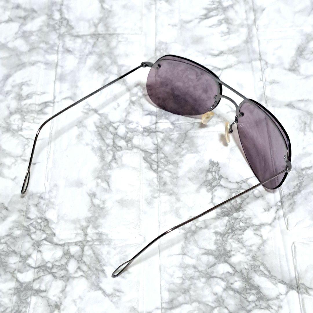 【美品/希少】グッチ GUCCI GG パープル サングラス メタルフレーム