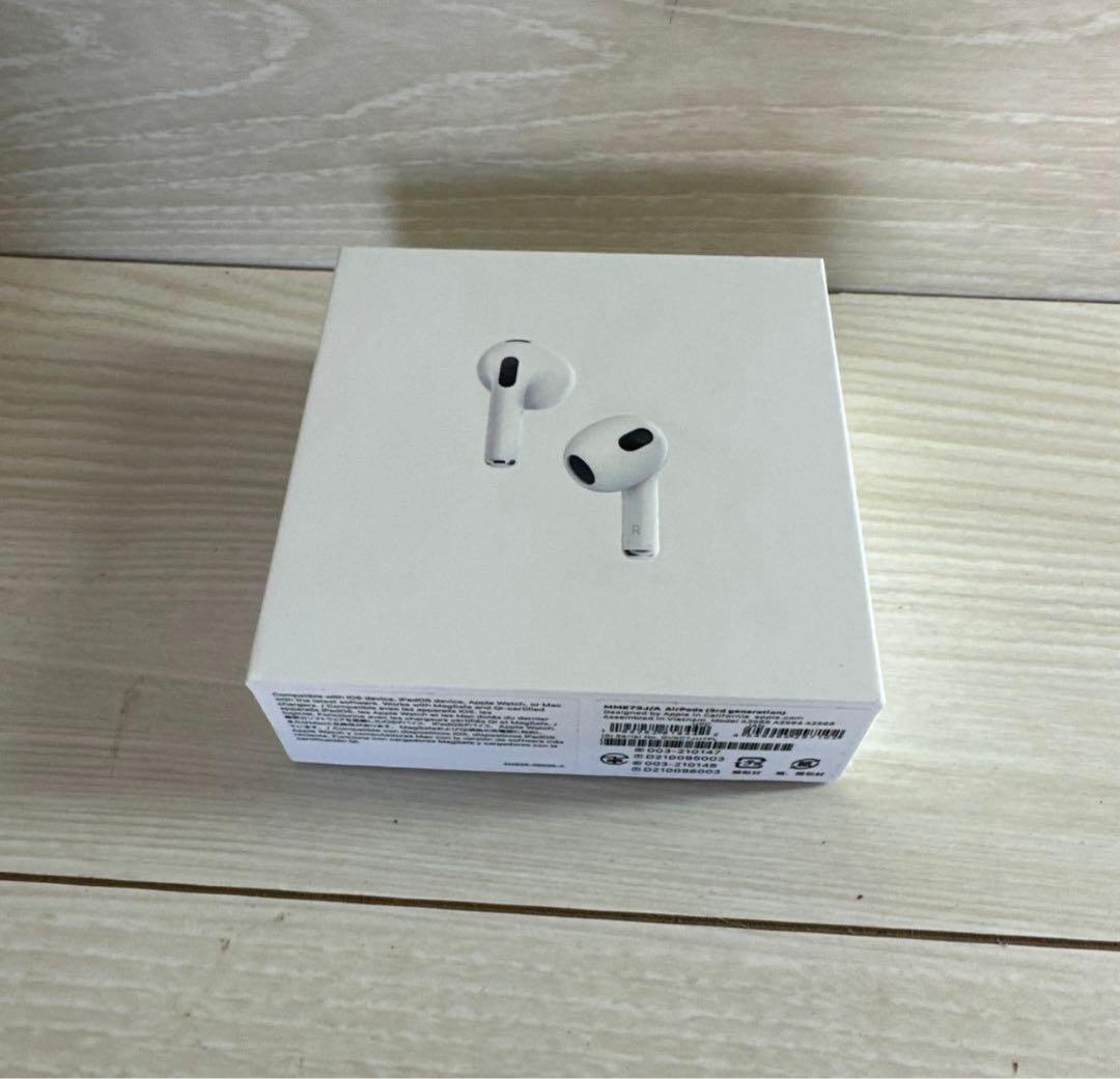 【新品未開封品】 Apple Airpods (第3世代) MME73J/A