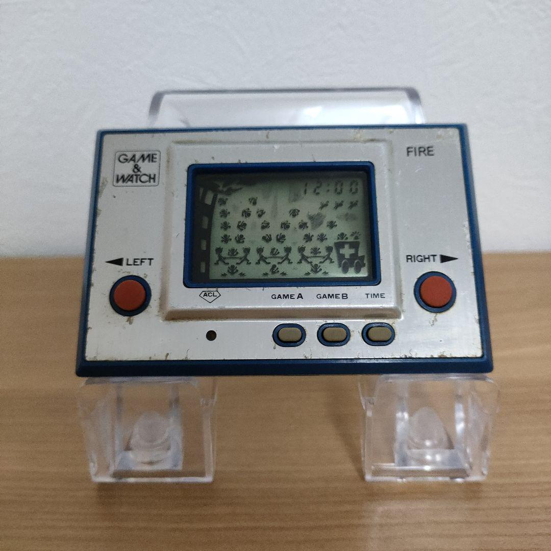 ゲーム＆ウォッチ　ファイア　ニンテンドー任天堂Nintendo　メンテナンス済み