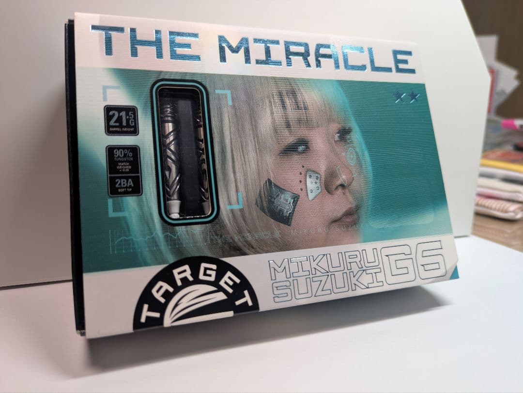 【〆】ザ ミラクル G6 鈴木未来モデルエスダーツ限定モデル