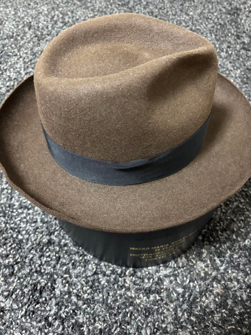 ワコマリア　ラビットファーハット　ブラウン　窪塚洋介　キムタク　wacko