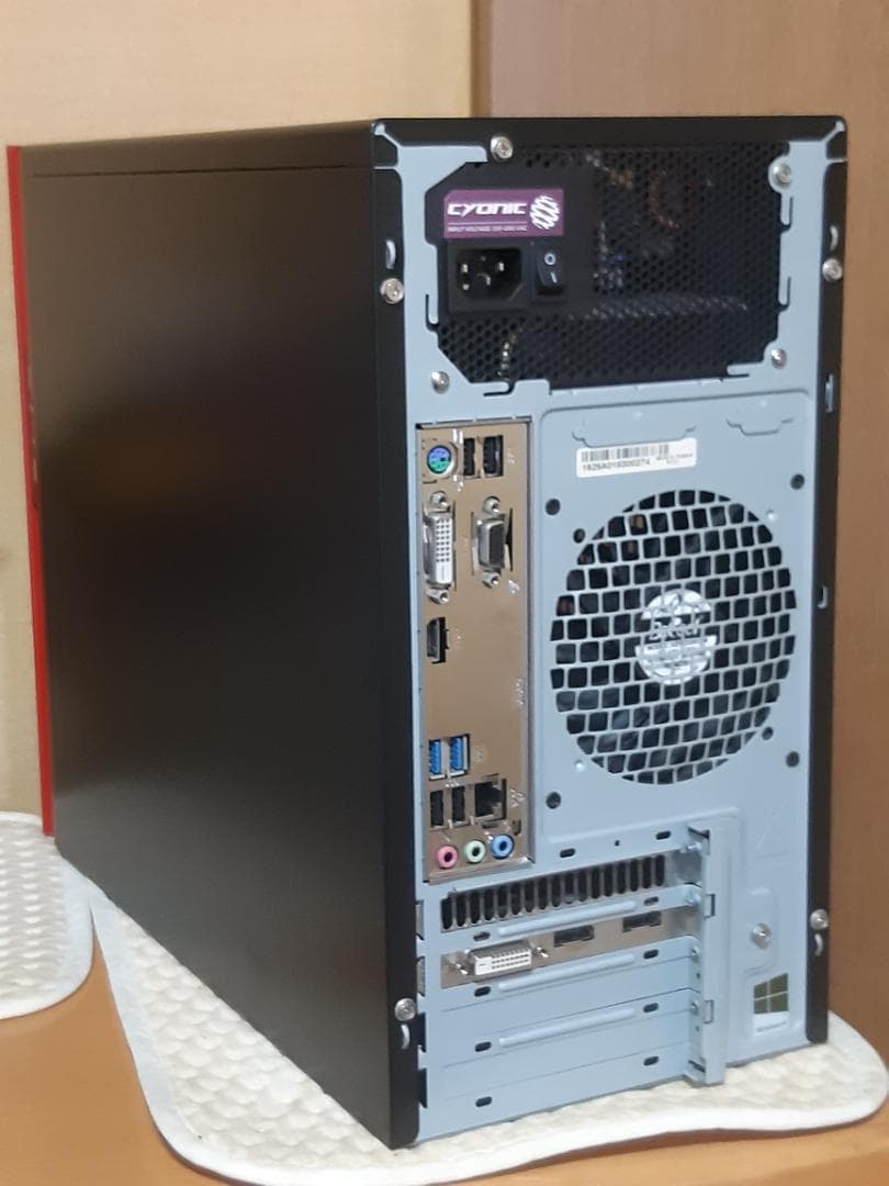 自作PC　i5 8500・8GB・SSD128GB・RX550・Win11