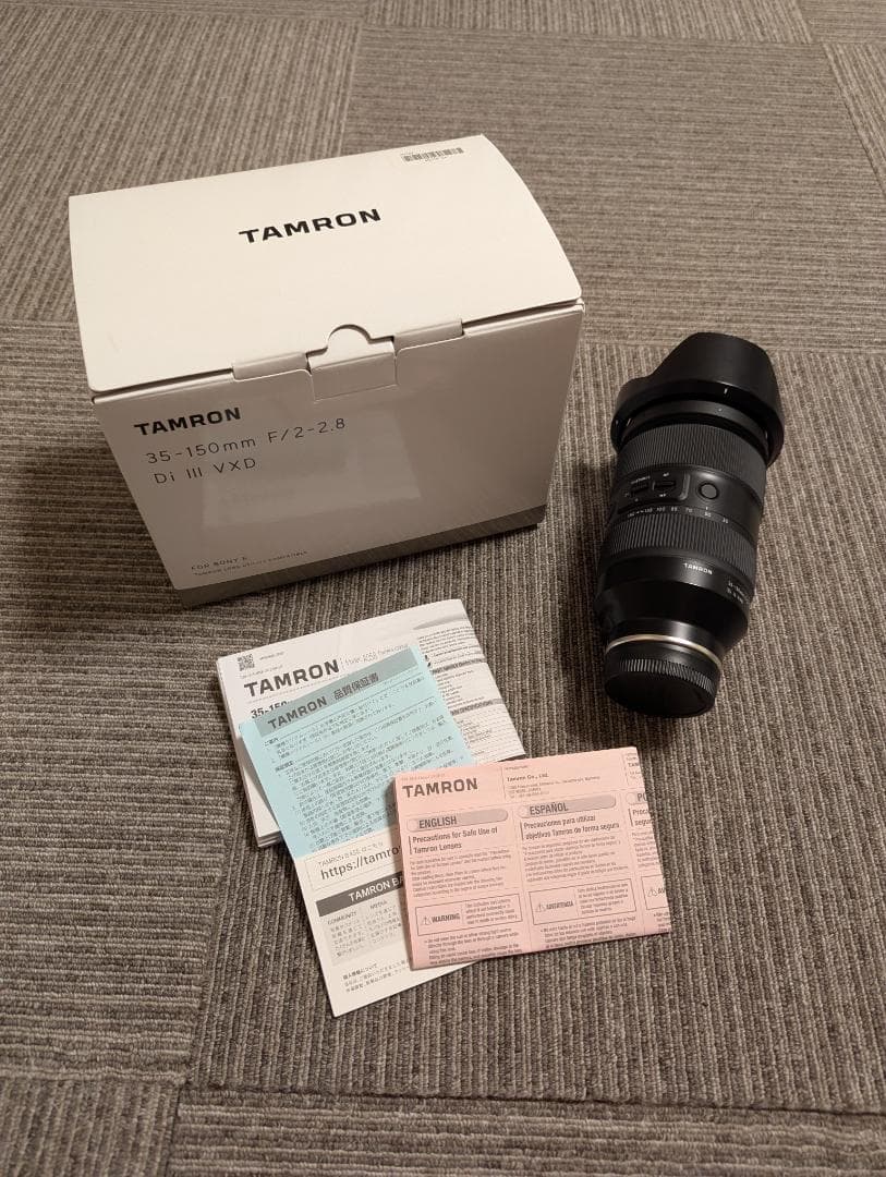 レンズ(ズーム) TAMRON 35 150 2 2.8 Di III VXD A058 Sony