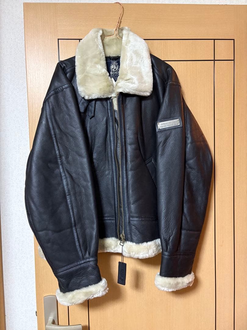boss レザー ミリタリージャケット 2000年特別デザイン