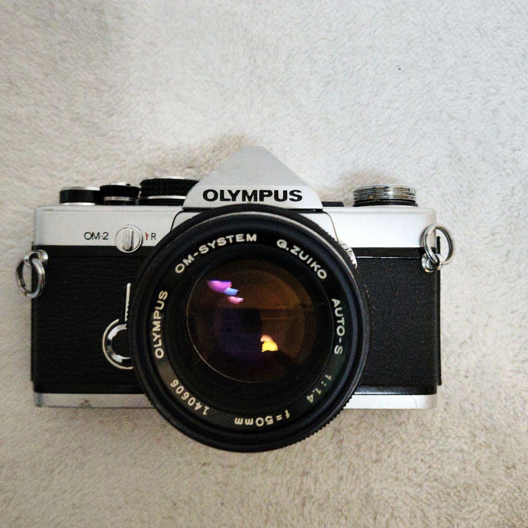 ■美品■ OLYMPUS OM-2 G.ZUIKO 50mmf1.4露出OK