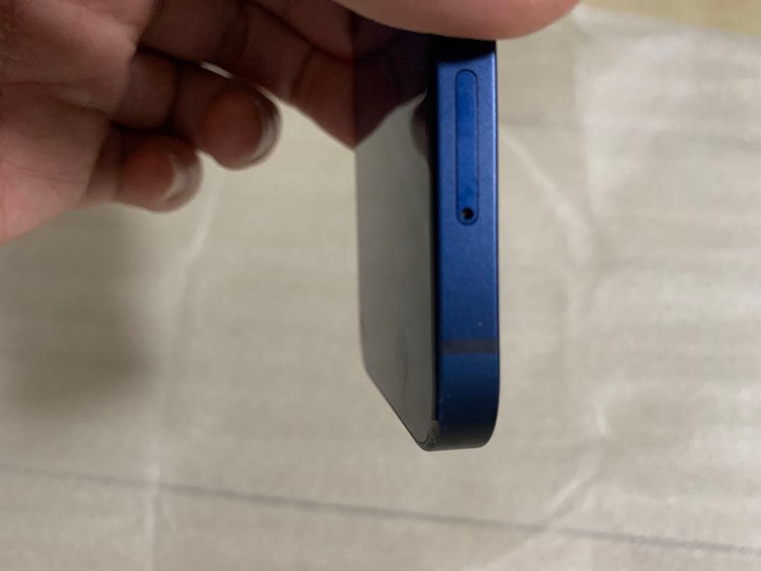 T*a様 iPhone12 mini 256GB ブルー SIMフリー 背面割れ