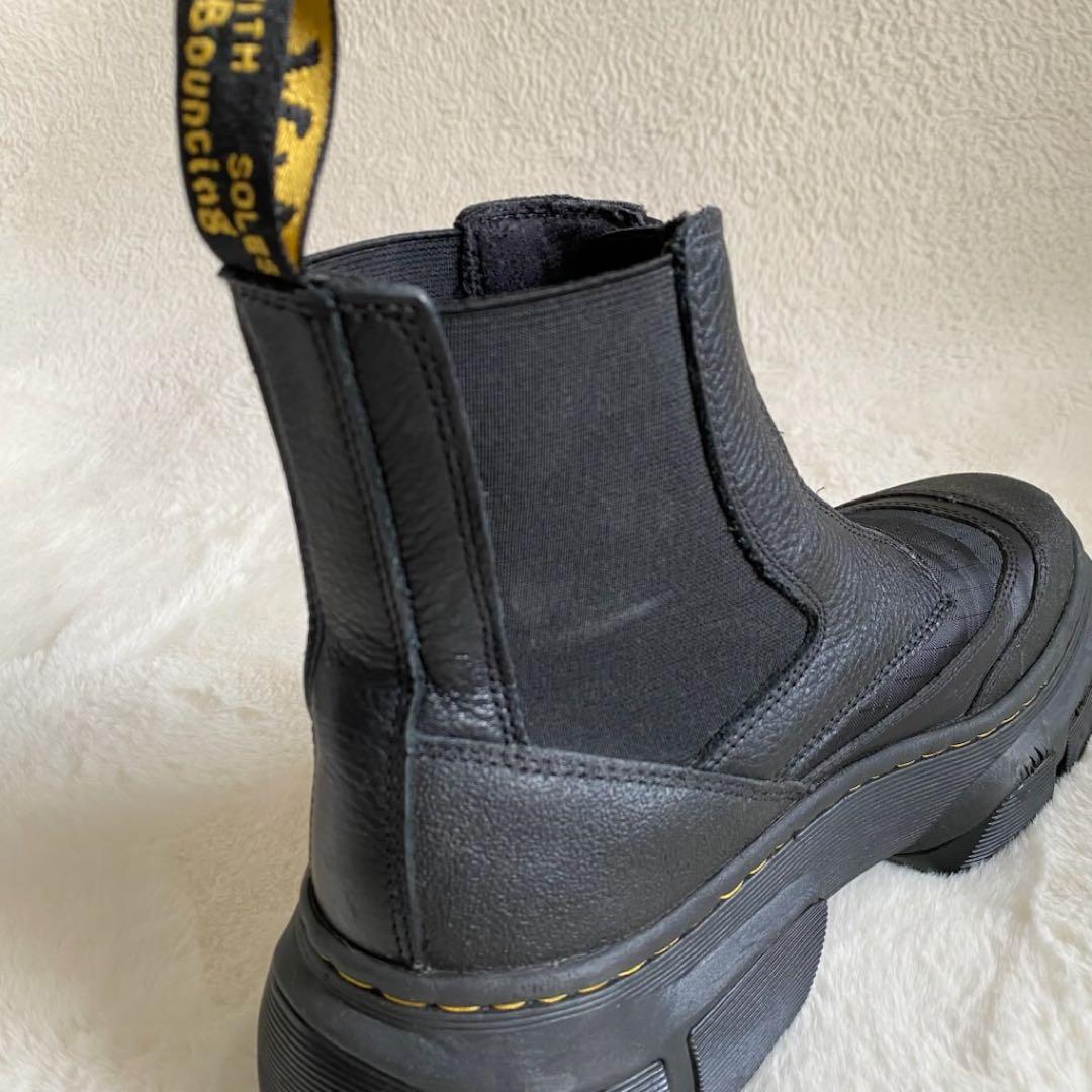 ドクターマーチン DMXL 2976 チェルシーブーツ 厚底 UK8 黒